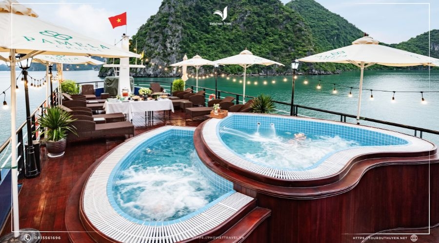Du thuyền Hạ Long 5* Pamela Cruise Daily -3