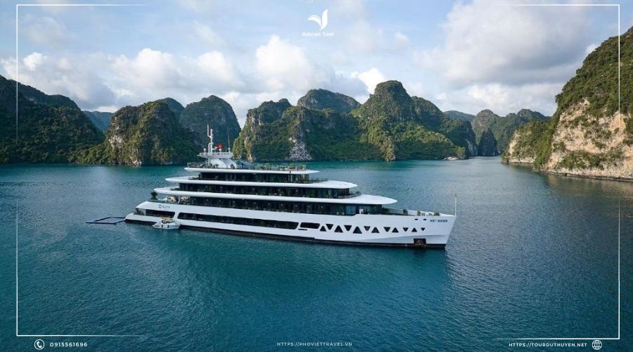 Top 3 du thuyền 6 sao trên Vịnh Hạ Long- Vịnh Lan Hạ