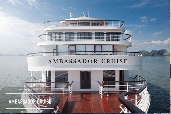 Du thuyền Hạ Long Ambassador Cuise 5 sao